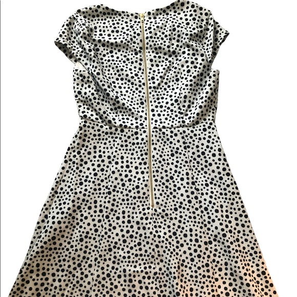 Neiman Marcus Black and White Polka Dot Dress - Picture 2 of 3